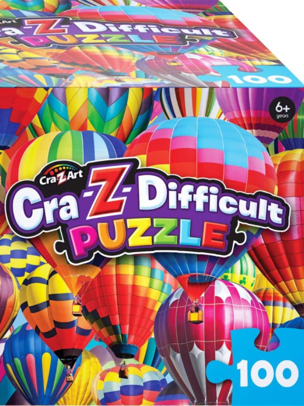 Cra-Z-Art Cra-Z-Difficult Hot Air Balloons 100 Piece Jigsaw Puzzle